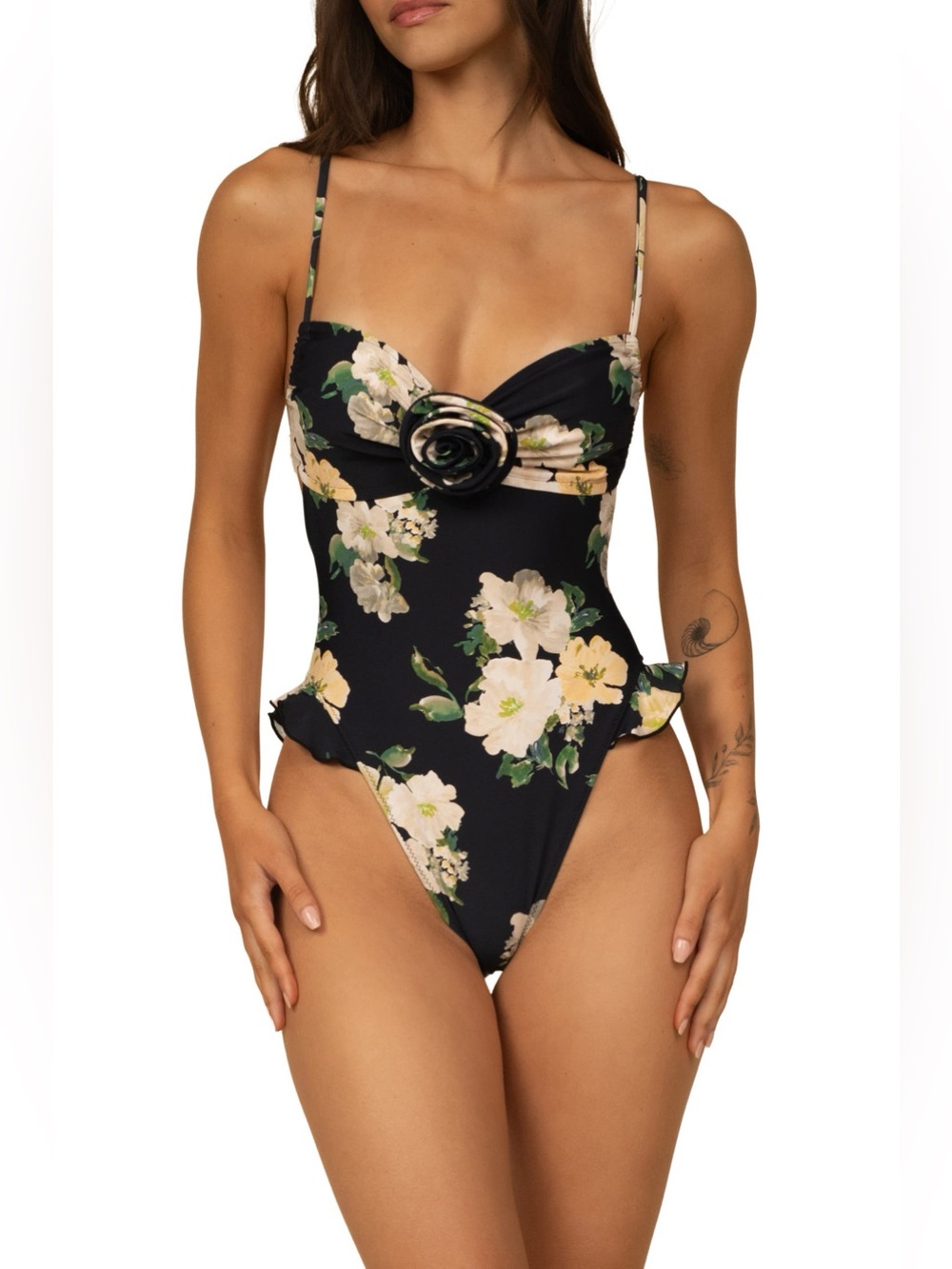 Montce Devin Rosa One Piece Swimsuit in Liz Floral L